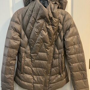 BCBGeneration Taupe Puffer Jacket